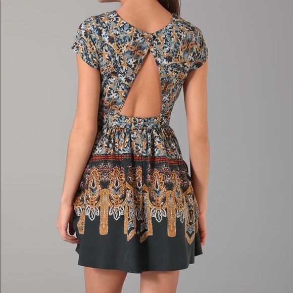 NWOT Shopbop silk Kenny Penny Pockets Dress - Picture 2 of 4